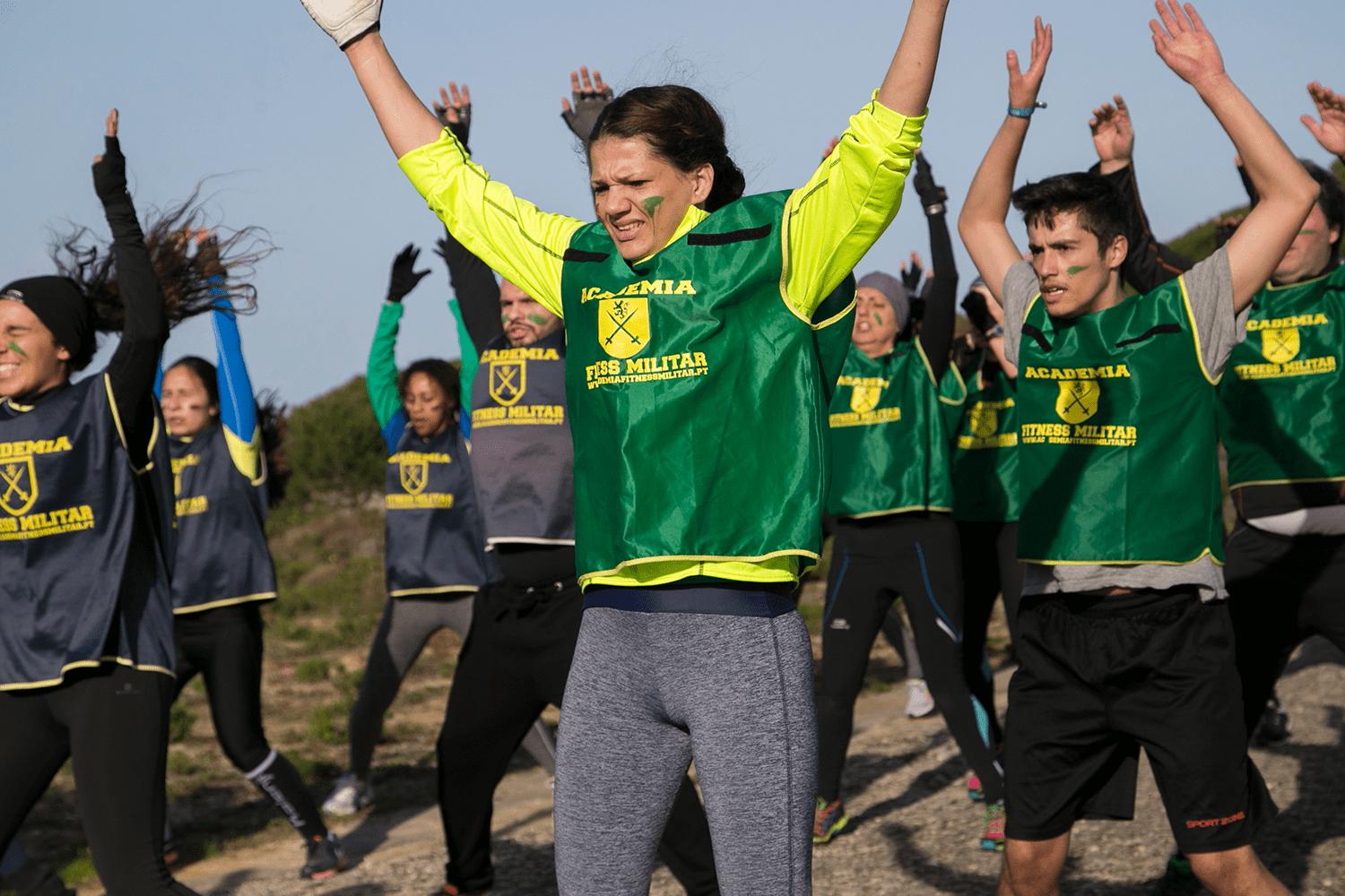 Bootcamp multinível com treino funcional e espírito de equipa